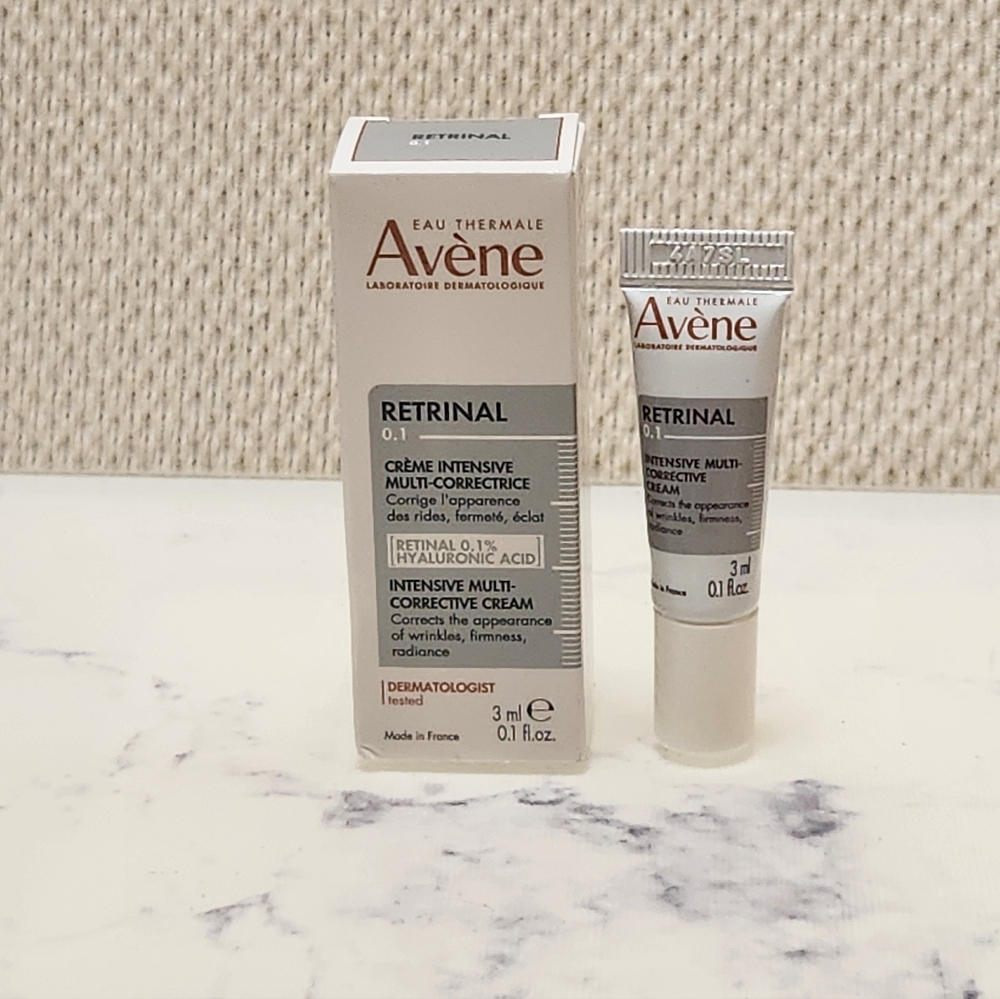 Avene Retrinal Intensive Multi Corrective Cream Mini Travel Size .1 Oz